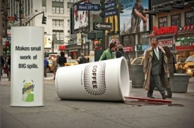Outdoor- кампания в центре Нью-Йорка
